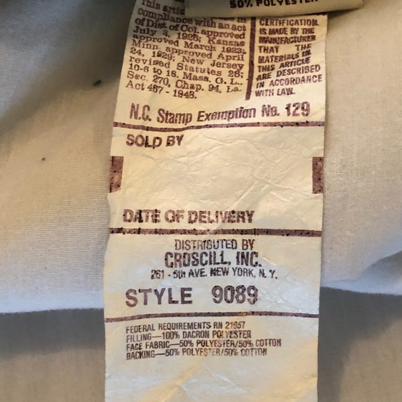 1 PAIR CROSCILL DRAPERY TIEBACKS BRUSH STROKES SOUTHWEST PASTEL PATTERN Cotton - Picture 4 of 8